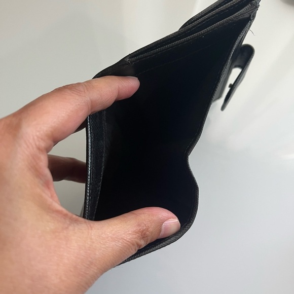PRADA BLACK SAFFIANO LEATHER WALLET - Picture 6 of 12